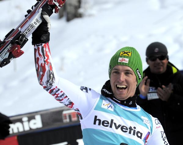 hirscher gareggia per il superg