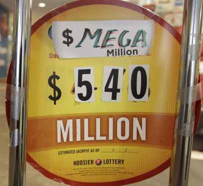 mega millions jackpot record