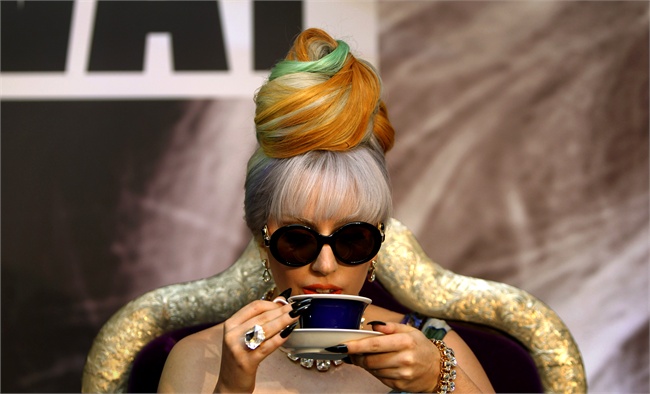 la tazza di te di lady gaga