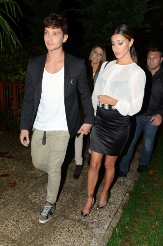 belen e stefano coccole a milano