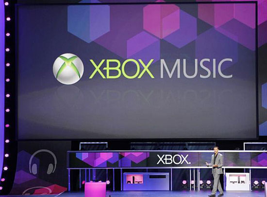 microsoft lancia xbox music