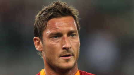 roma atalanta totti