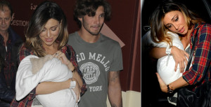 Belen Rodriguez, Stefano De Martino e Santiago