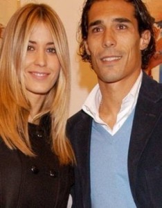 Elena Santarelli e Bernardo Corradi