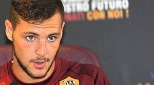 SOCCER: AS ROMA PRESENTS MATTIA DESTRO