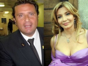 Francesco Schettino e Vittoriana Abate