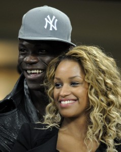 Mario Balotelli e Fanny Neguesha