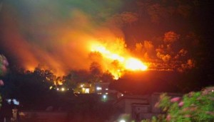 ischia incendio