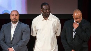 Raymond Santana, Yusef Salaam e Kevin Richardson, dei -5 di Central Park-